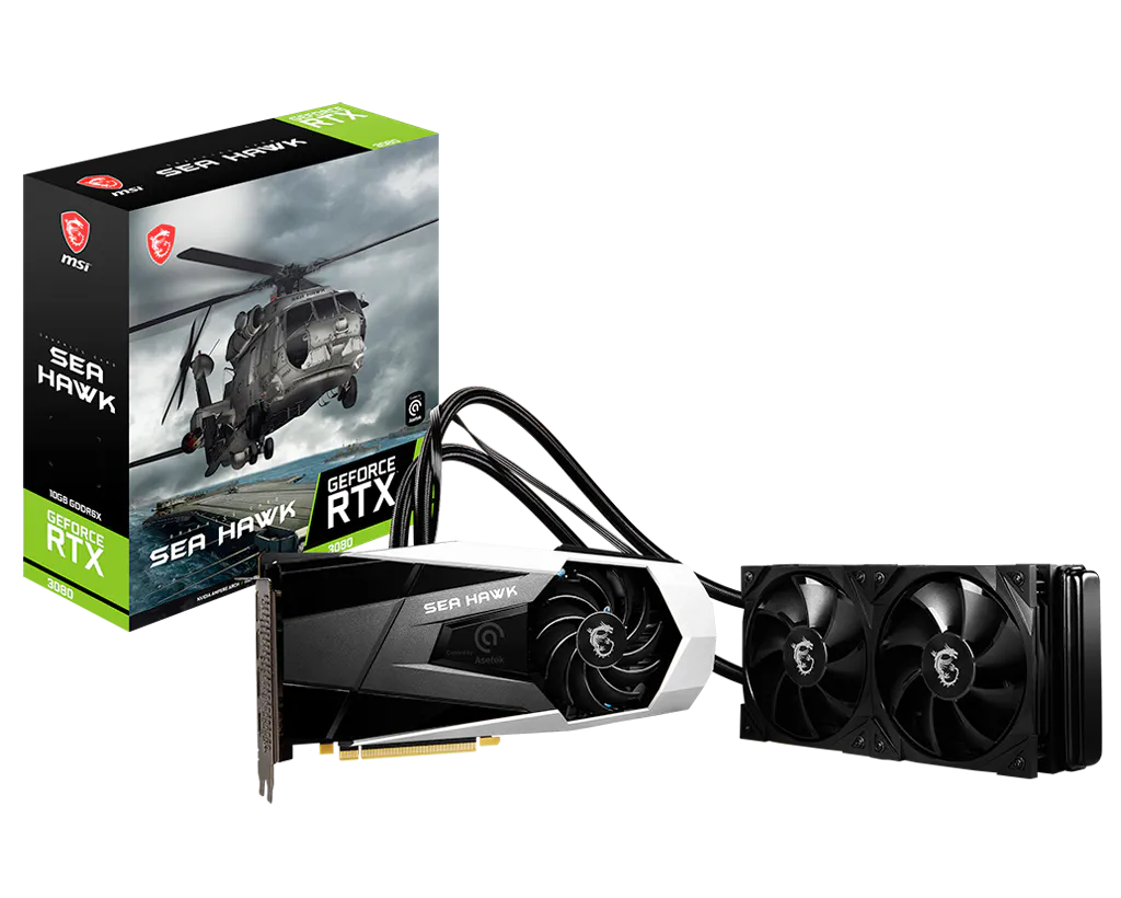 MSI GeForce RTX 3080 SEA HAWK 10G LHR